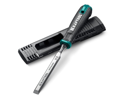 Стамеска-долото с двухкомпонентной рукояткой 12 мм GRAND KRAFTOOL 1818-12