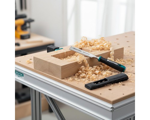 Стамеска-долото с двухкомпонентной рукояткой 25 мм GRAND KRAFTOOL 1818-25