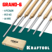 Набор токарных резцов по дереву Grand-6 6 предм. KRAFTOOL 18368