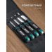 Набор стамесок-долот с двухкомпонентной рукояткой 4 шт. KRAFTOOL GRAND-4 KRAFTOOL 1818-H4