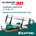 Стусло прецизионное поворотно-наклонное Alligator 3D, 600 мм KRAFTOOL 15451-600