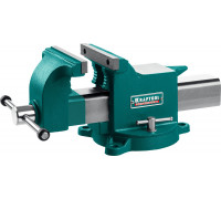 Стальные слесарные тиски STEEL, 150 мм KRAFTOOL 32701-150