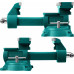 Слесарные тиски Reversible 165 мм, расход 324 мм KRAFTOOL 32705-165