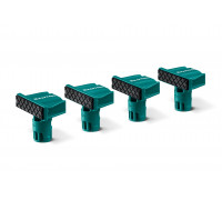 Комплект упоров KRAFTFLEX MFT-DH в отверстия 20 мм, 4 шт KRAFTOOL 32804