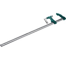 Мощная струбцина F EF-100/12, 125x1000 мм KRAFTOOL 32013-125-1000_z01