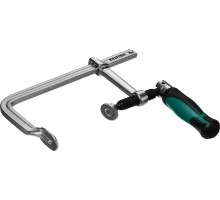 Цельнокованая струбцина F Forge FF-160/80, 80x160 мм KRAFTOOL 32014-080-160