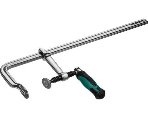 Цельнокованая струбцина F Forge FF-160/80, 120x500 мм KRAFTOOL 32014-120-500