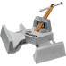 Экстрамощная стальная угловая струбцина для сварочных работ Extrem C90, глубина зажима 90 мм KRAFTOOL 32201
