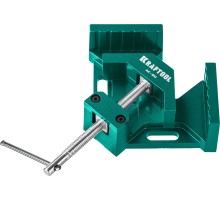 Мощная алюминиевая угловая струбцина AC-80, глубина зажима 70 мм KRAFTOOL 32202