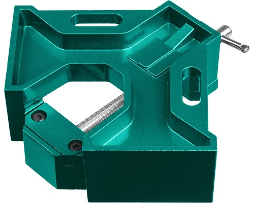 Мощная алюминиевая угловая струбцина AC-80, глубина зажима 70 мм KRAFTOOL 32202