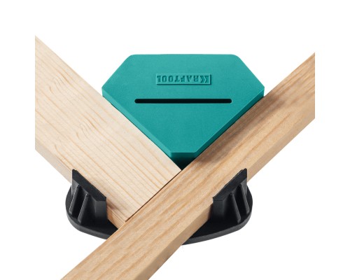 Пружинный угловой зажим CCS, два диапазона зажима 10-22/22-40 мм, 2 шт. KRAFTOOL 32205