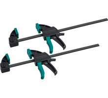 Набор пистолетных струбцин 2Х, 300/450 мм, 2 шт. KRAFTOOL 32225-H2