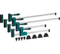 Набор корпусных струбцин и принадлежностей Grand SET-12, 12 предметов, 1000 мм, 600 мм KRAFTOOL 32240-H12