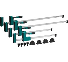 Набор корпусных струбцин и принадлежностей Grand SET-12, 12 предметов, 1000 мм, 600 мм KRAFTOOL 32240-H12