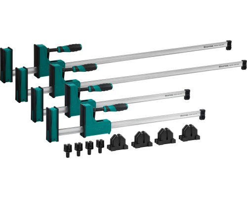 Набор корпусных струбцин и принадлежностей Grand SET-12, 12 предметов, 1000 мм, 600 мм KRAFTOOL 32240-H12