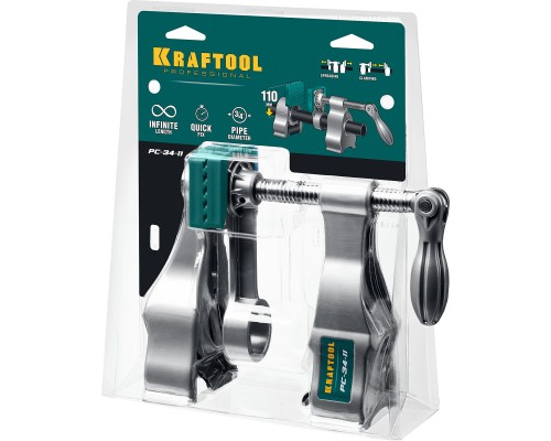 Трубная струбцина PC-34-11, 3/4" KRAFTOOL 32301-2
