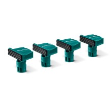 Комплект упоров KRAFTFLEX MFT-DH в отверстия 20 мм, 4 шт KRAFTOOL 32804