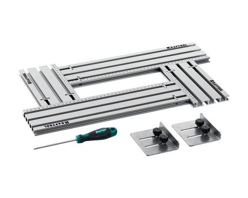 Шаблон фрезерный в комплекте с 2 упорами KRAFTFLEX MFS-200-400 мм, 4шт. KRAFTOOL 32807