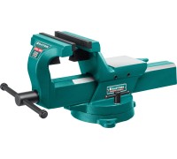 Кованые стальные тиски FORGE--180/230, с регулировкой компенсации люфта KRAFTOOL 32700-230