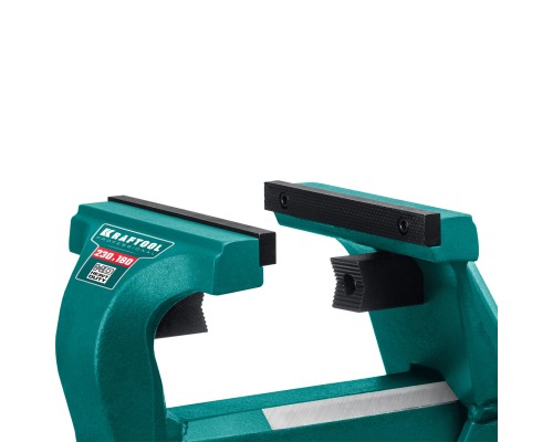 Кованые стальные тиски FORGE--180/230, с регулировкой компенсации люфта KRAFTOOL 32700-230