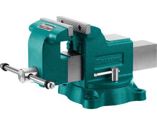 Слесарные тиски GRAND, 125 мм KRAFTOOL 32702-125