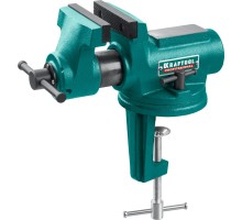 Универсальные мобильные тиски EXPERT 100 мм, в кейсе KRAFTOOL 32710-100