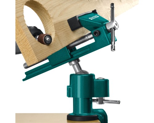 Шарнирно-поворотные тиски Precision, 75 мм KRAFTOOL 32711-75