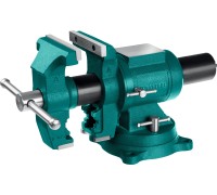 Чугунные слесарные тиски 3D Multi-Purpose, 125 мм KRAFTOOL 32706-125