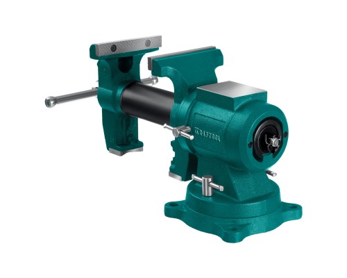 Чугунные слесарные тиски 3D Multi-Purpose, 125 мм KRAFTOOL 32706-125