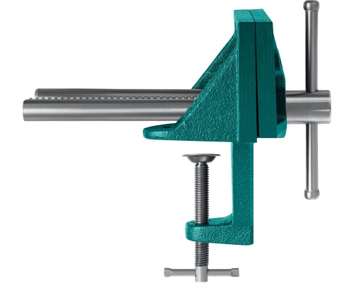 Столярные переносные тиски 155 мм, на струбцине KRAFTOOL 32720-155