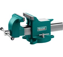 Стальные слесарные тиски STEEL, 150 мм KRAFTOOL 32701-150