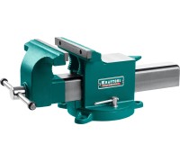 Стальные слесарные тиски STEEL, 200 мм KRAFTOOL 32701-200