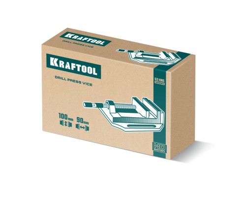 Станочные сверлильные тиски DPV-100, 100 мм KRAFTOOL 32722-100