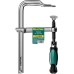 Цельнокованая струбцина F Forge FF-200/100, 100x200 мм KRAFTOOL 32014-100-200