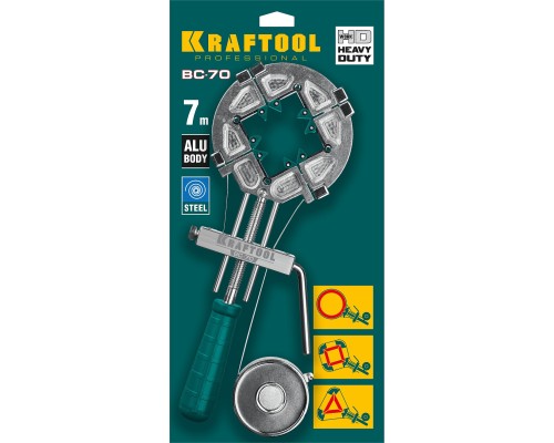 Ременная струбцина ВС-70, 7 м KRAFTOOL 32207-2