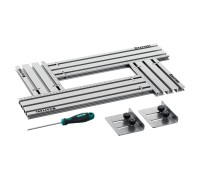 Шаблон фрезерный в комплекте с 2 упорами KRAFTFLEX MFS-200-400 мм, 4шт. KRAFTOOL 32807