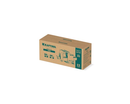 Стальные слесарные тиски STEEL, 300 мм KRAFTOOL 32701-300