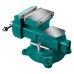 Слесарные тиски Reversible 140 мм, расход 273 мм KRAFTOOL 32705-140