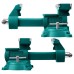 Слесарные тиски Reversible 140 мм, расход 273 мм KRAFTOOL 32705-140