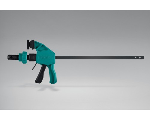 Вертикальная быстрозажимная струбцина пистолетного типа KRAFTFLEX GDH-300/60 в отверстия 20 мм KRAFTOOL 32801