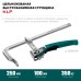 Струбцина рычажная быстрозажимная KLF-250, 250/100 мм KRAFTOOL 32020-250