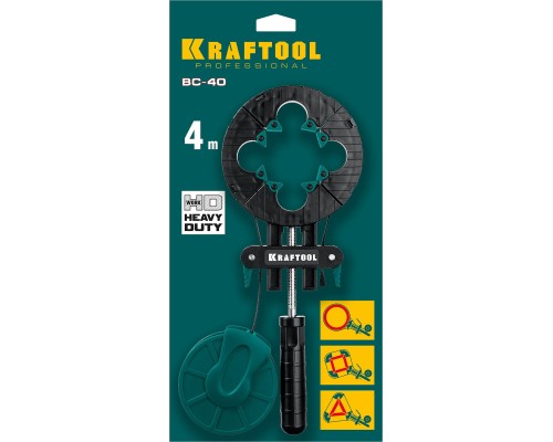 Ременная струбцина BC-40, 4 м KRAFTOOL 32207-1