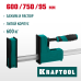 Корпусная струбцина Grand-600/750, 600/750 мм, сжатие/распор, 600 кгс, глубина зажима 95 мм KRAFTOOL 32240-60