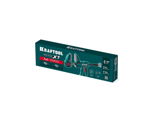 Многофункциональная быстрозажимная струбцина KRAFTFLEX X7 300 KRAFTOOL 32777-300