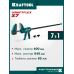 Многофункциональная быстрозажимная струбцина KRAFTFLEX X7 600 KRAFTOOL 32777-600
