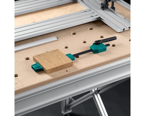 Горизонтальный упор/струбцина KRAFTFLEX MFT-SP, в отверстия 20 мм KRAFTOOL 32802