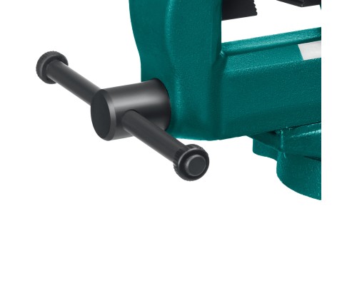 Кованые стальные тиски FORGE--130/150, с регулировкой компенсации люфта KRAFTOOL 32700-150