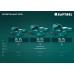 Кованые стальные тиски FORGE--130/150, с регулировкой компенсации люфта KRAFTOOL 32700-150