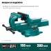 Кованые стальные тиски FORGE--155/200, с регулировкой компенсации люфта KRAFTOOL 32700-200