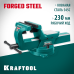 Кованые стальные тиски FORGE--180/230, с регулировкой компенсации люфта KRAFTOOL 32700-230